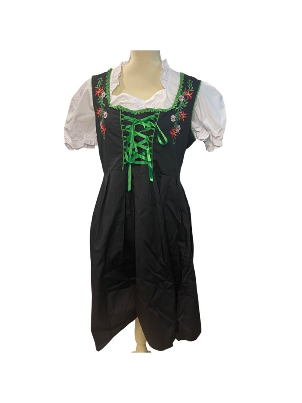 Scarlet Darkness Oktoberfest Costume Women's XL German Dirndl Dress NWOT